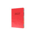 Collins Edge Rainbow 2027 A5 Day to Page Red