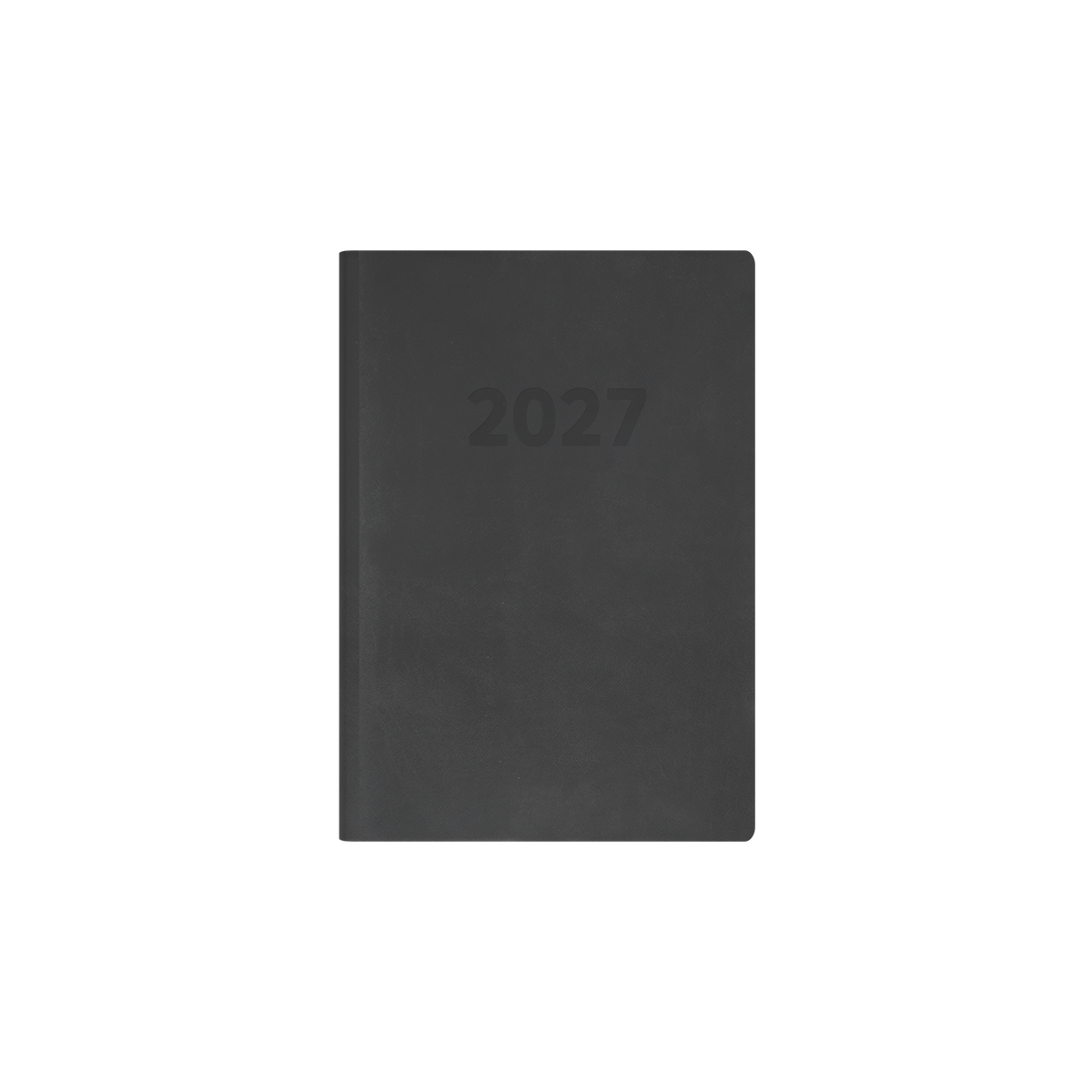 Collins Edge Rainbow 2027 A5 Week to View Charcoal
