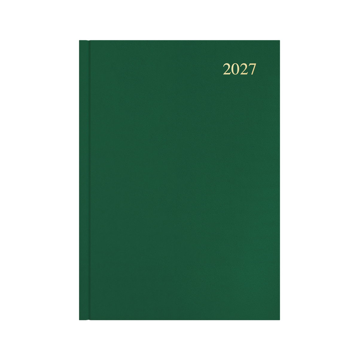 Collins Essential Diary 2027 A4 Day to a Page Green