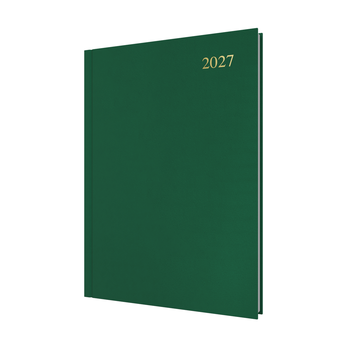 Collins Essential Diary 2027 A4 Day to a Page Green