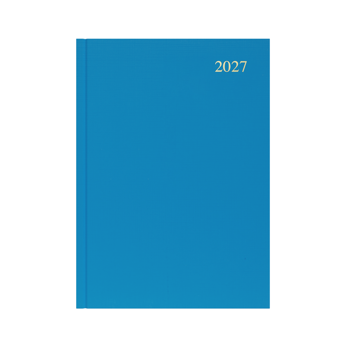 Collins Essential Diary 2027 A4 Day to a Page Light Blue