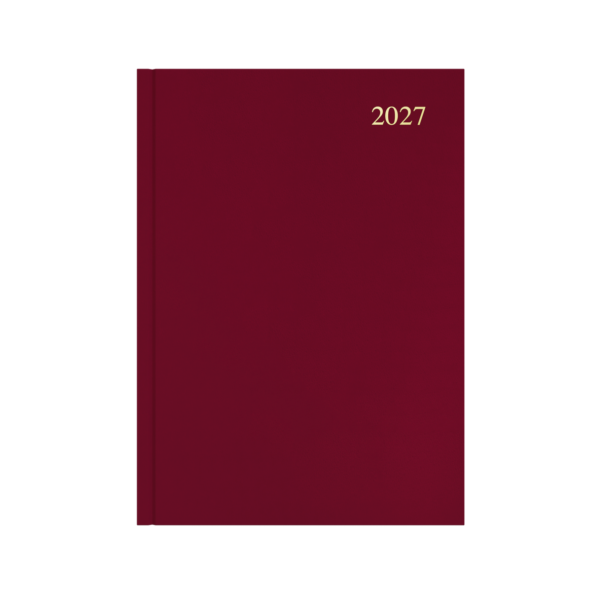 Collins Essential Diary 2027 A4 Week to View Maroon