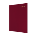 Collins Essential Diary 2027 A4 Week to View Maroon