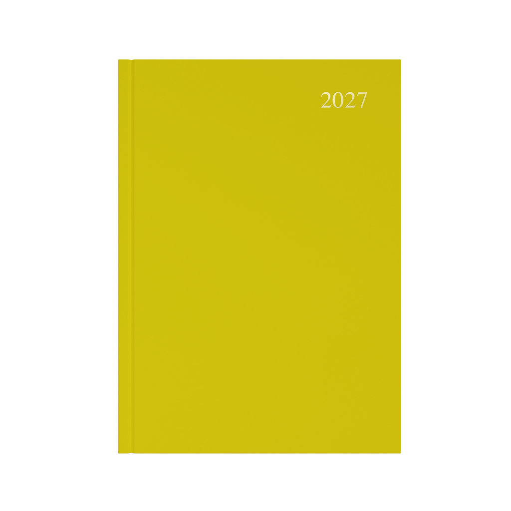 Collins Essential Diary 2027 A4 Week to View Yellow