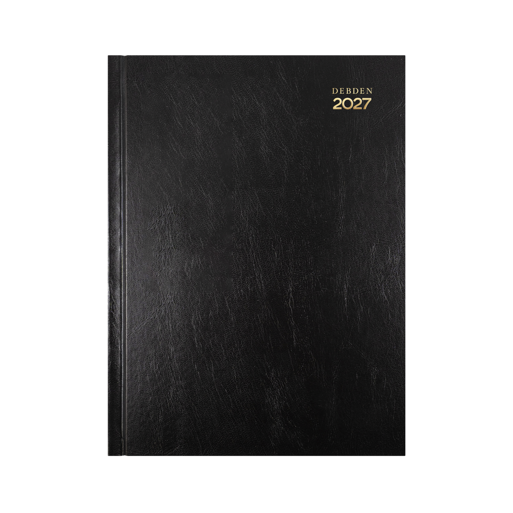 Collins Kyoto 2027 A4 Day to Page Diary Black
