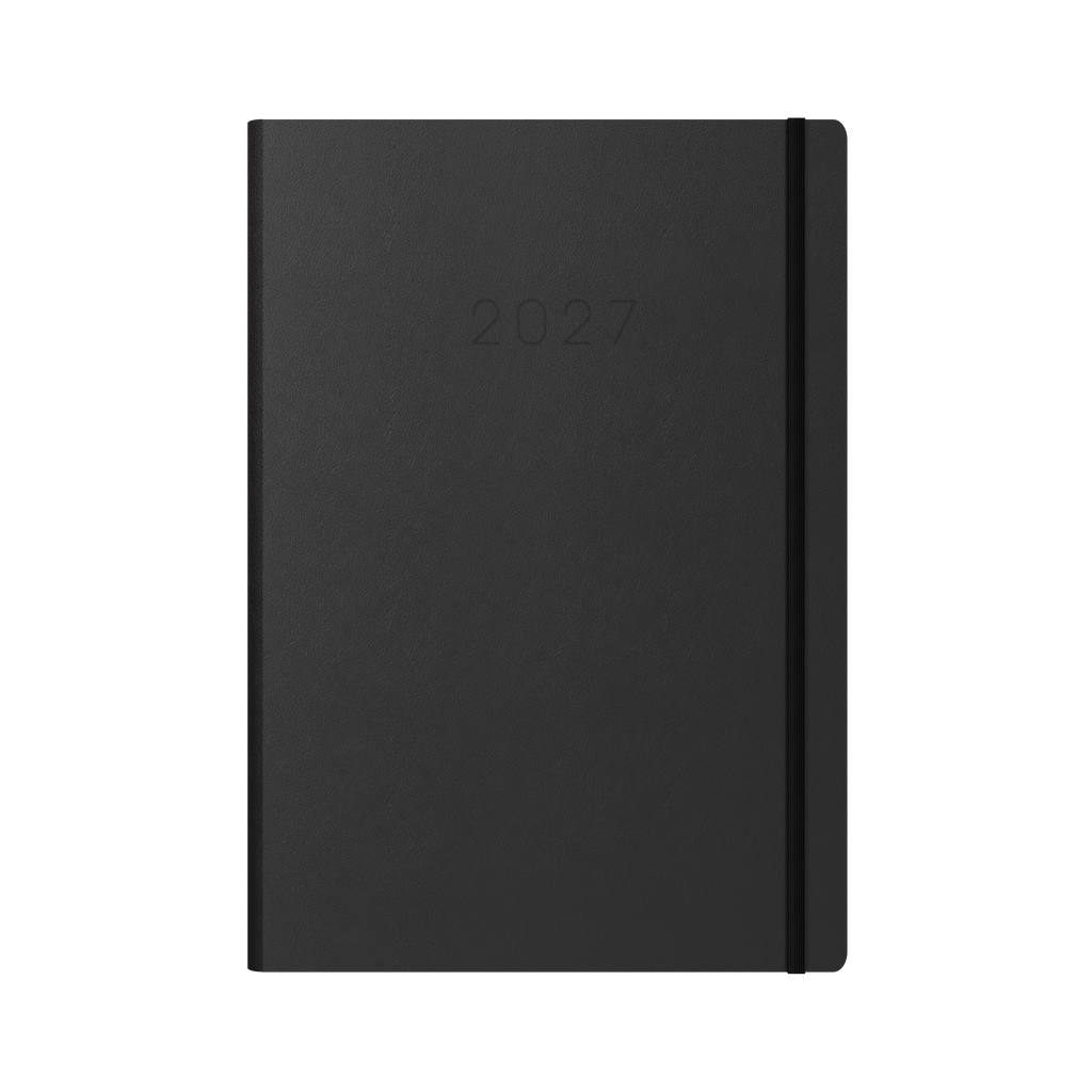 Collins Legacy 2027 A4 Day to Page Diary Black