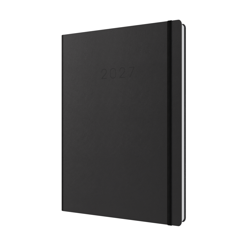Collins Legacy 2027 A4 Day to Page Diary Black