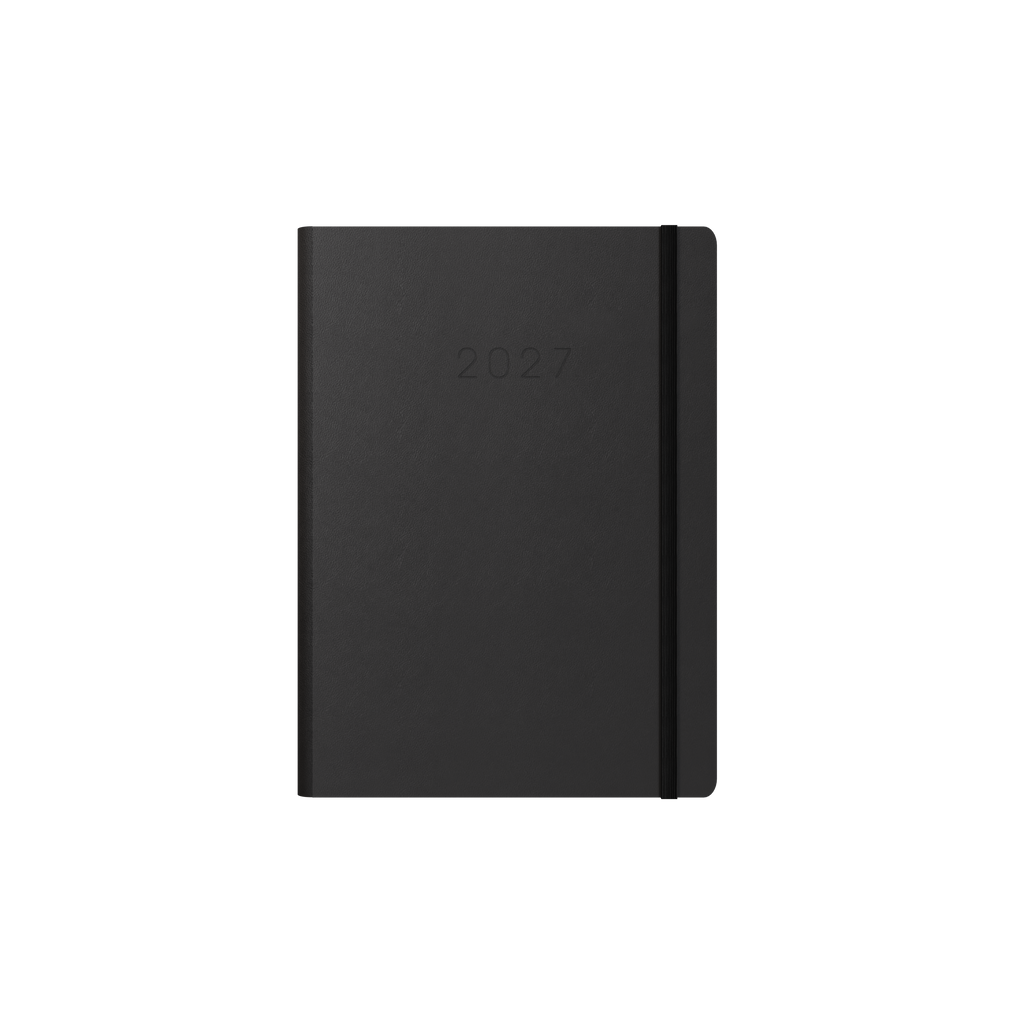Collins Legacy 2027 A5 Day to Page Diary Black