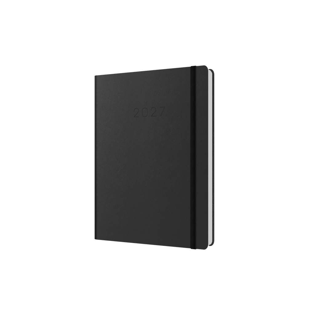 Collins Legacy 2027 A5 Day to Page Diary Black