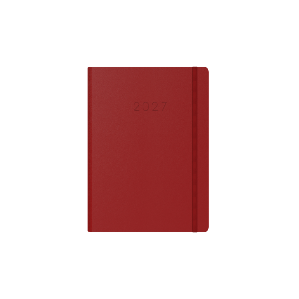 Collins Legacy 2027 A5 Week to View Diary Red