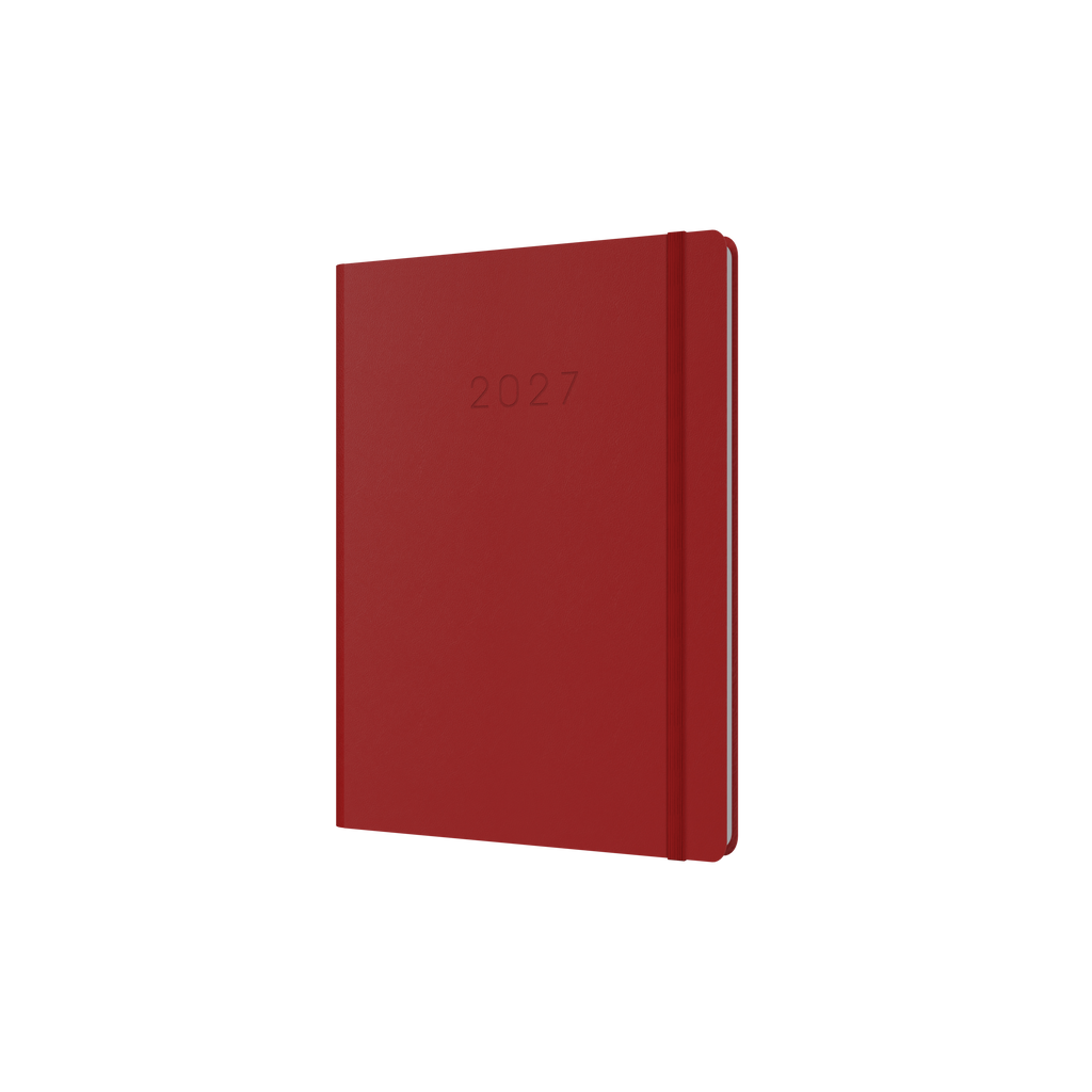 Collins Legacy 2027 A5 Week to View Diary Red