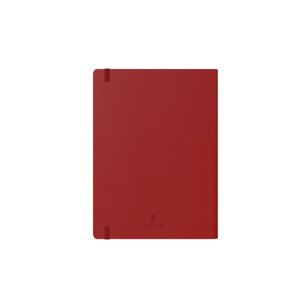 Collins Legacy 2027 A5 Week to View Diary Red