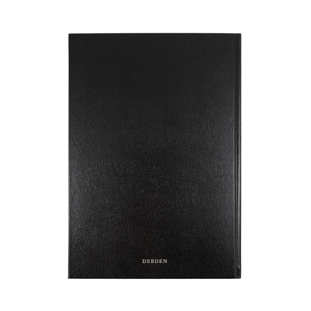 Collins Management 2027 A4 Bonded Leather Day to Page Black