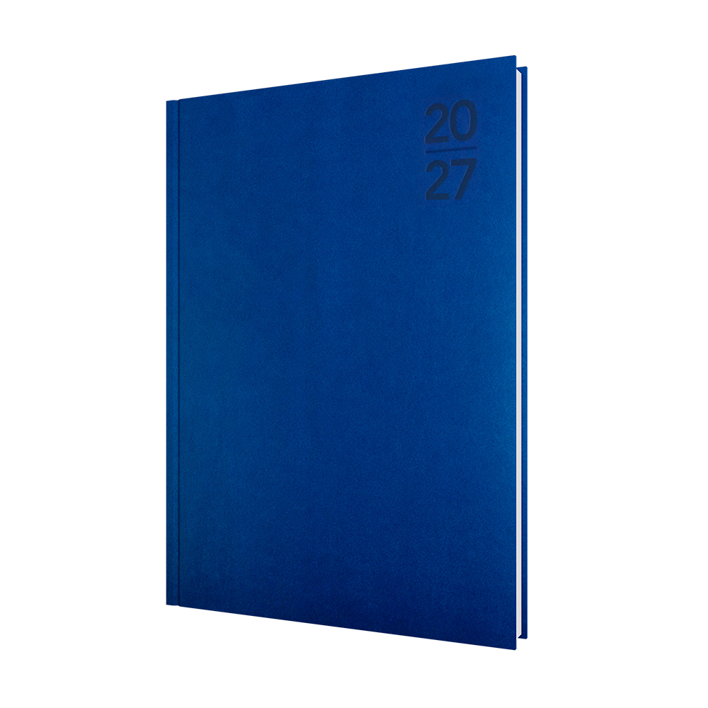 Collins Silhouette 2027 A4 Day to Page Diary Navy