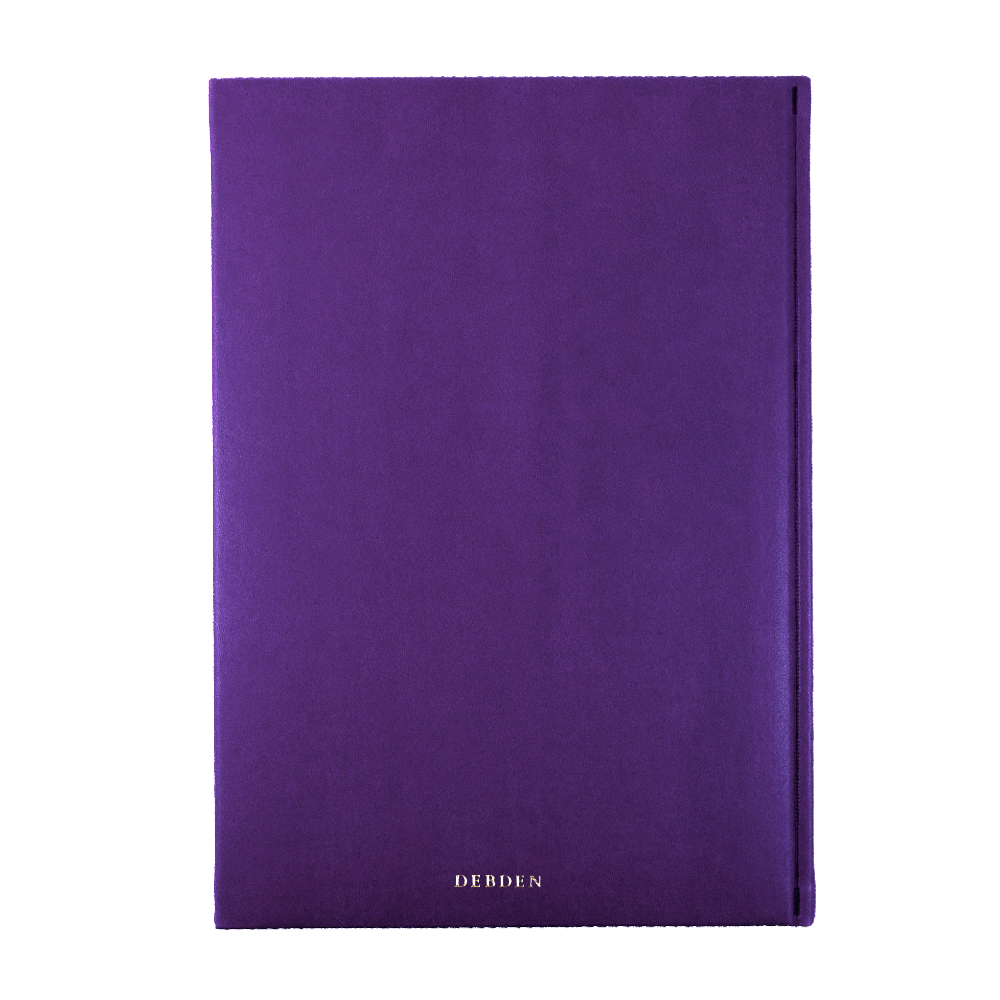 Collins Silhouette 2027 A4 Week to View Diary Purple