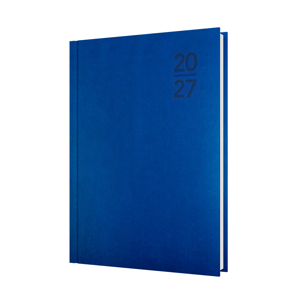 Collins Silhouette 2027 A5 Day to Page Diary Navy
