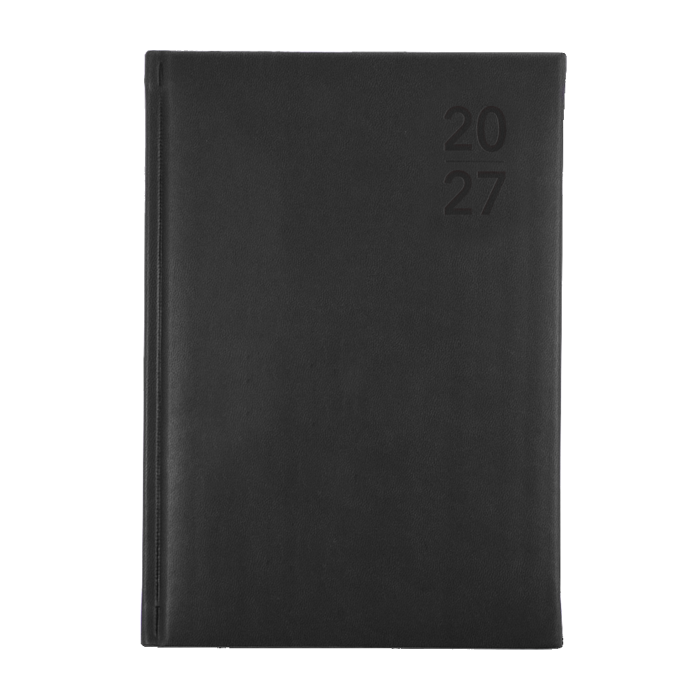 Collins Silhouette 2027 A5 Week to View Diary Charcoal