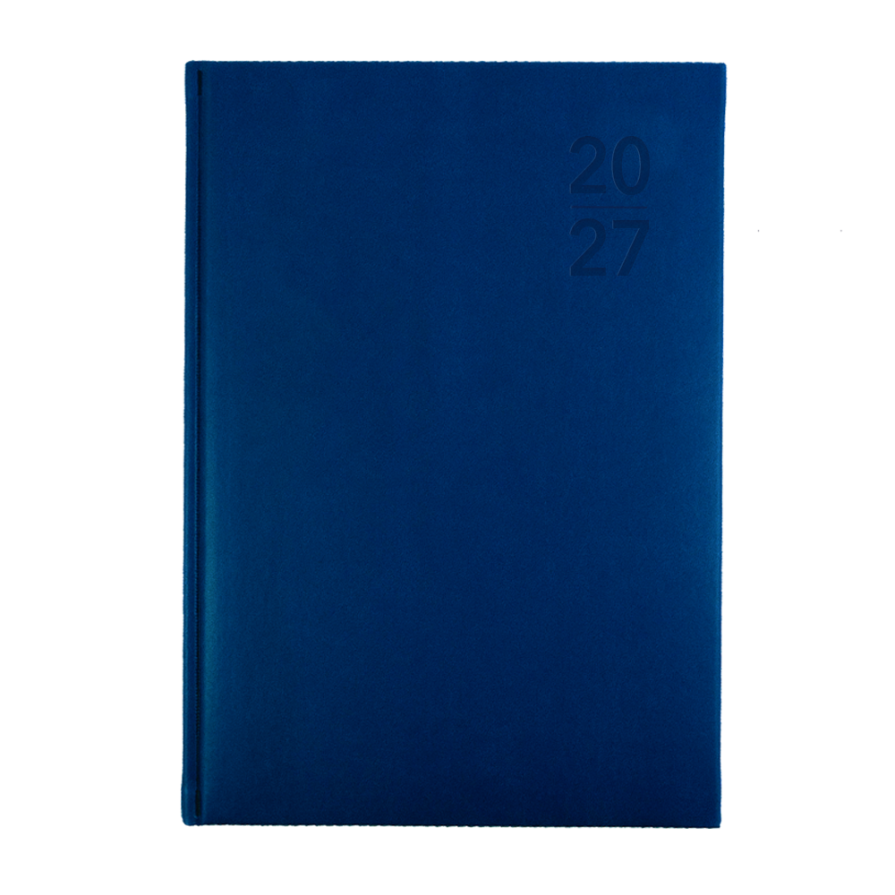Collins Silhouette 2027 A5 Week to View Diary Navy