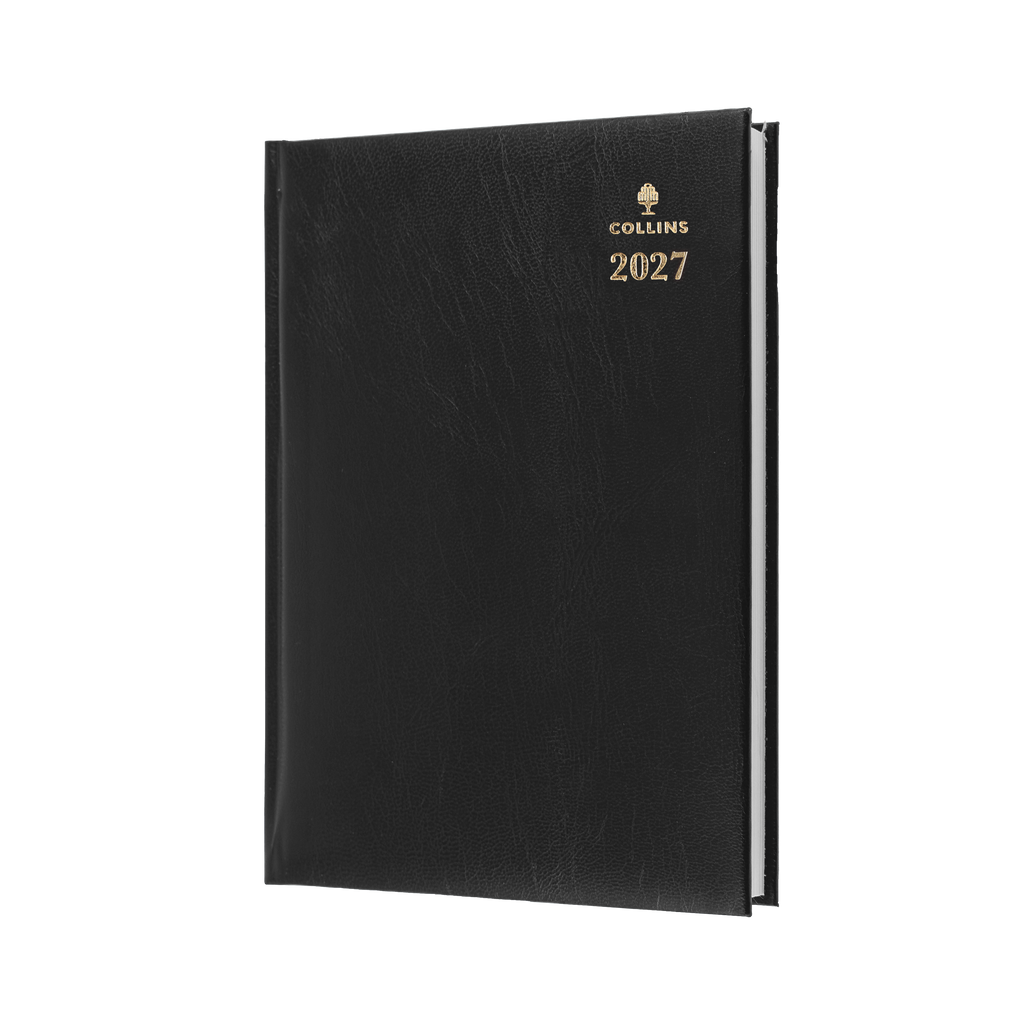 Collins Sterling 2027 A4 Day to Page Black