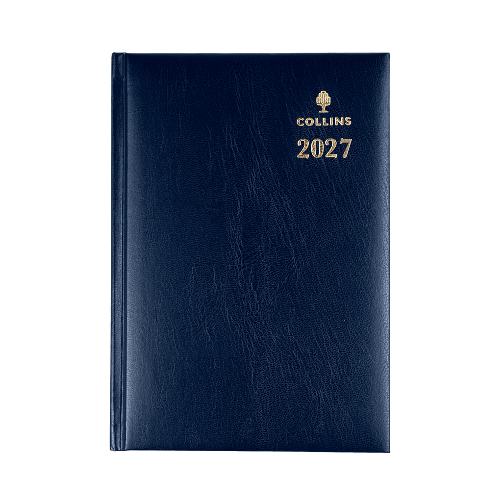 Collins Sterling 2027 A5 Day to Page Blue