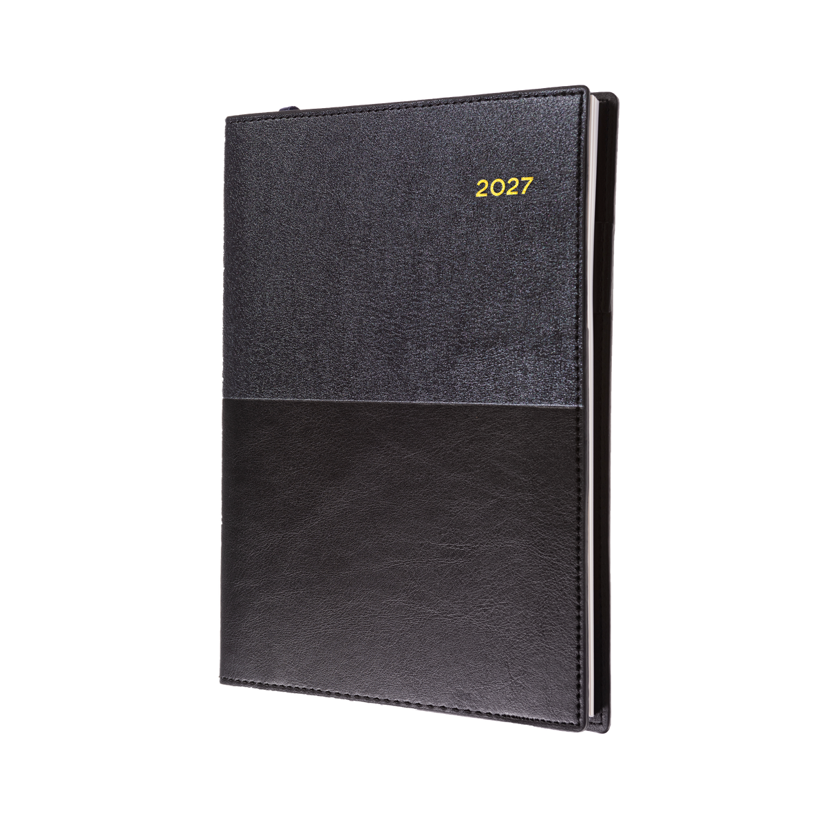Collins Vanessa Diary 2027 A4 2 Days to Page Black