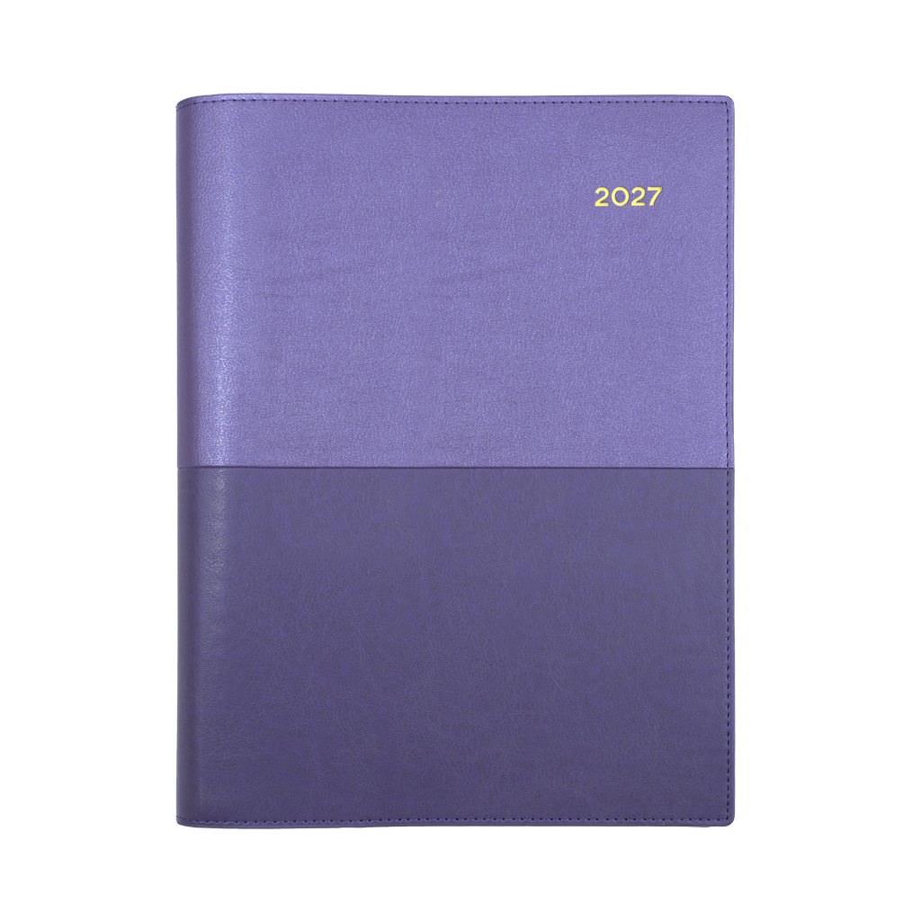 Collins Vanessa Diary 2027 A4 Day to Page Lilac