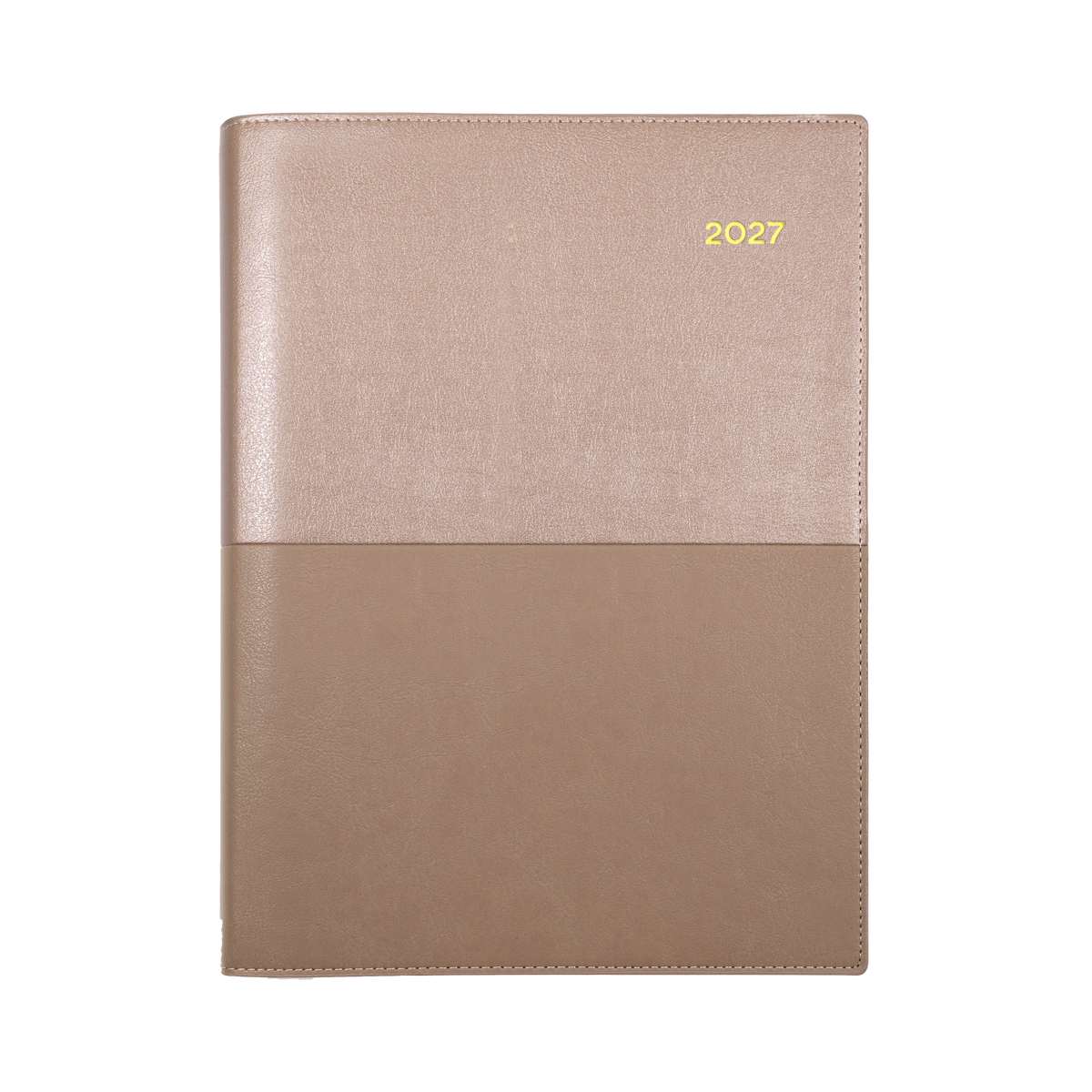 Collins Vanessa Diary 2027 A4 Day to Page Rose Gold