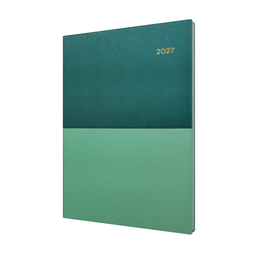 Collins Vanessa Diary 2027 A4 Week to View Teal