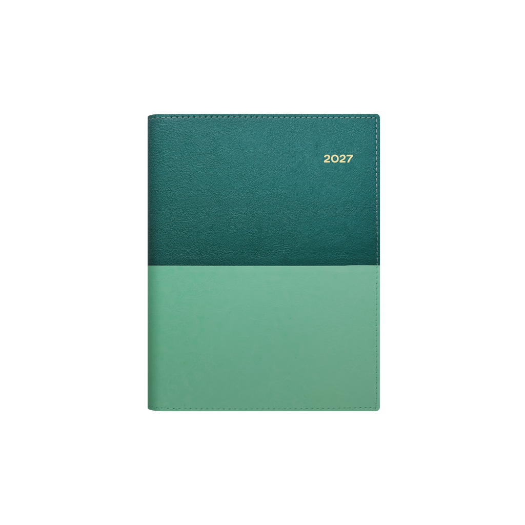 Collins Vanessa Diary 2027 A5 Day to Page Teal