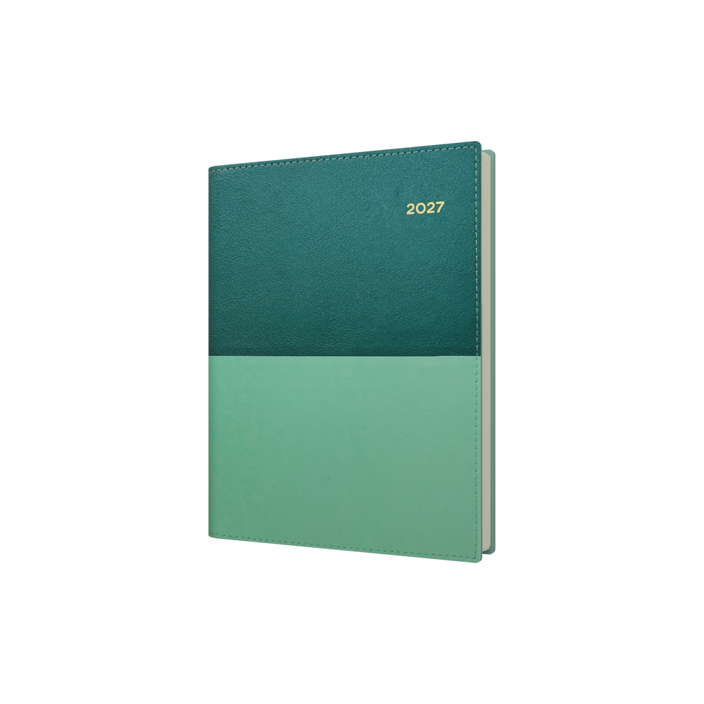 Collins Vanessa Diary 2027 A5 Day to Page Teal