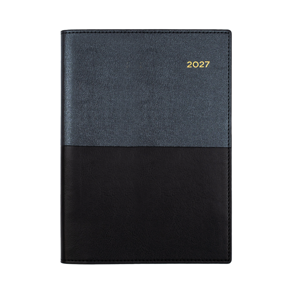 Collins Vanessa Diary 2027 A5 Month to View Black