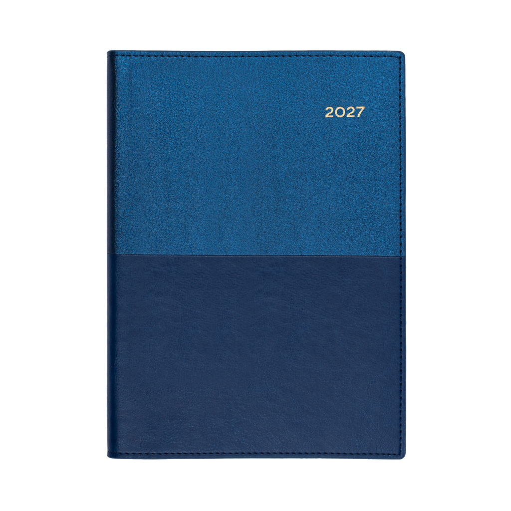 Collins Vanessa Diary 2027 A5 Month to View Blue