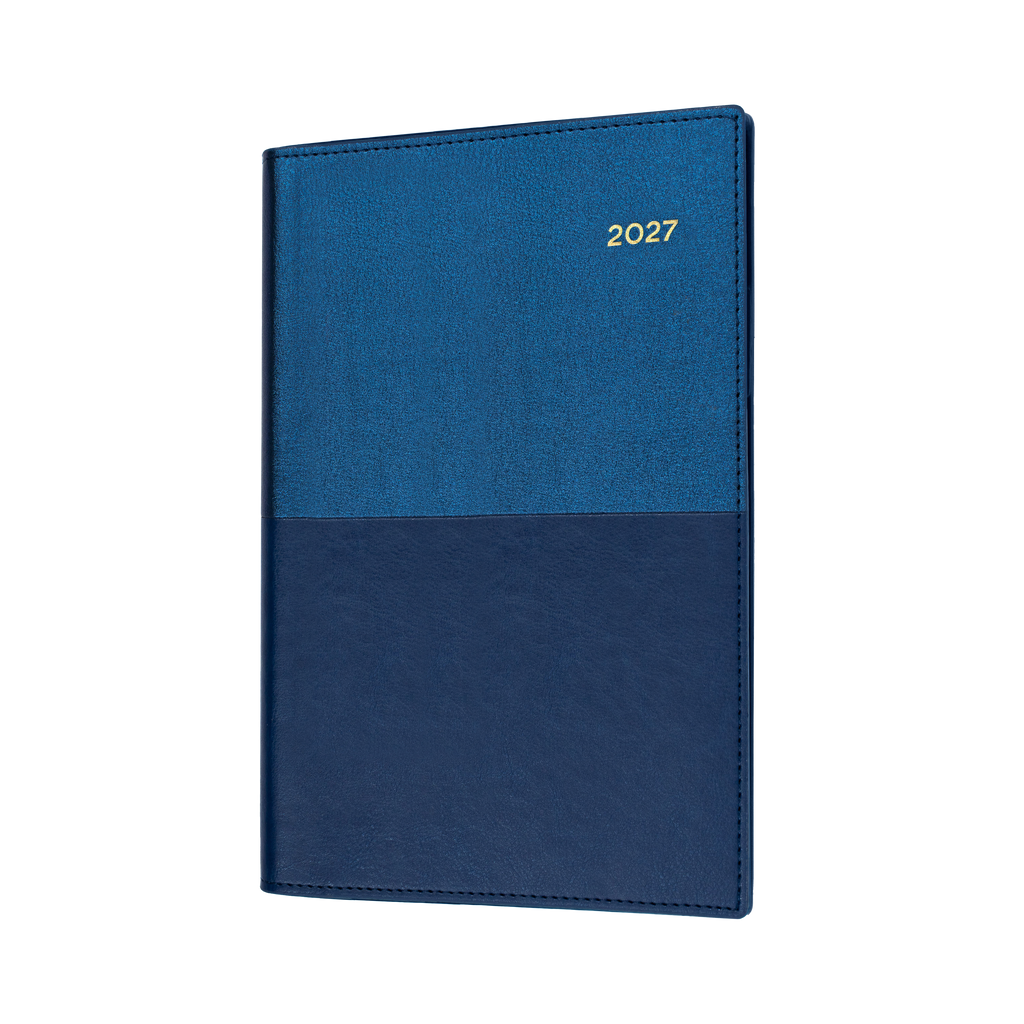 Collins Vanessa Diary 2027 A5 Month to View Blue