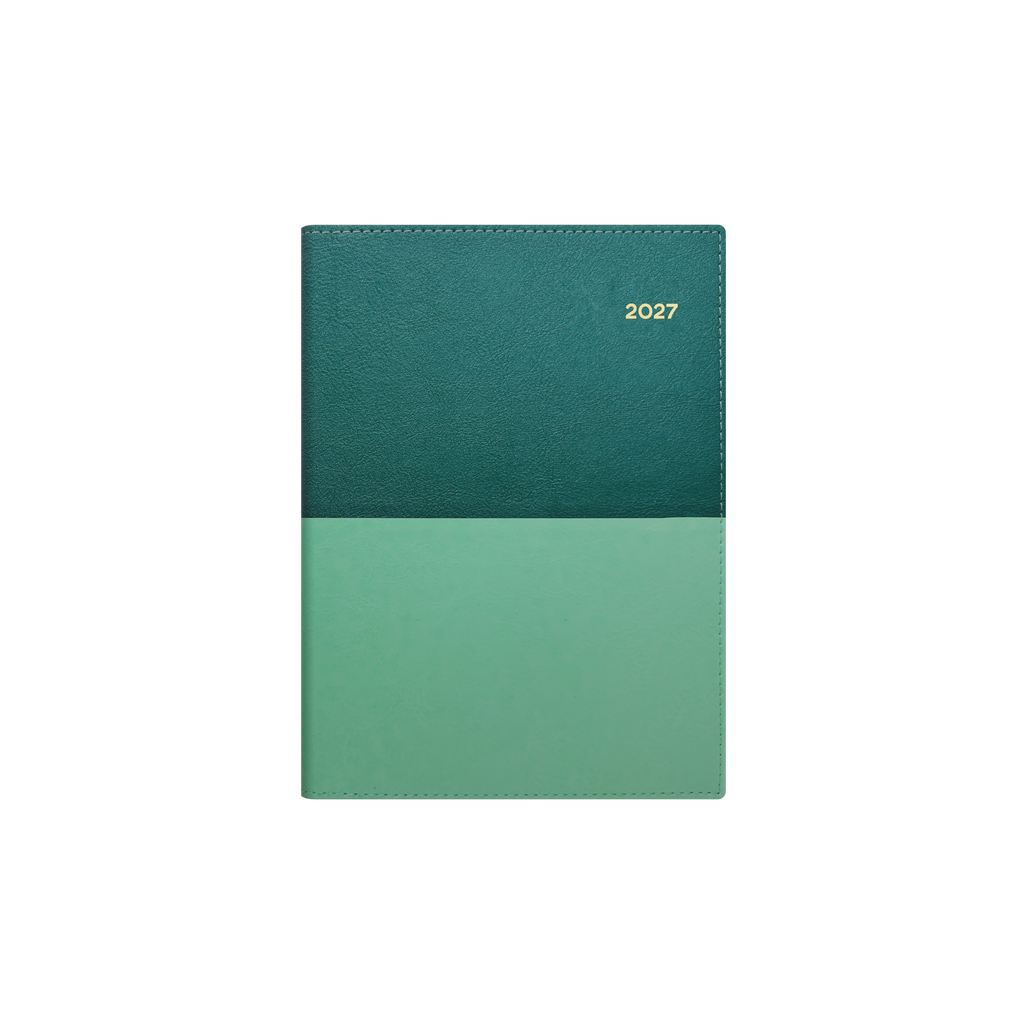 Collins Vanessa Diary 2027 A5 Week to View Teal