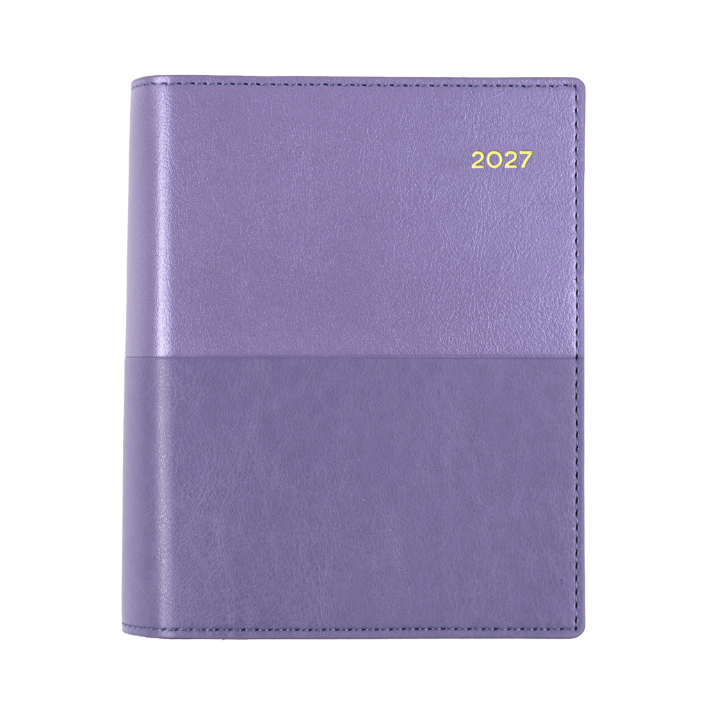 Collins Vanessa Diary 2027 A6 Week to View Lilac