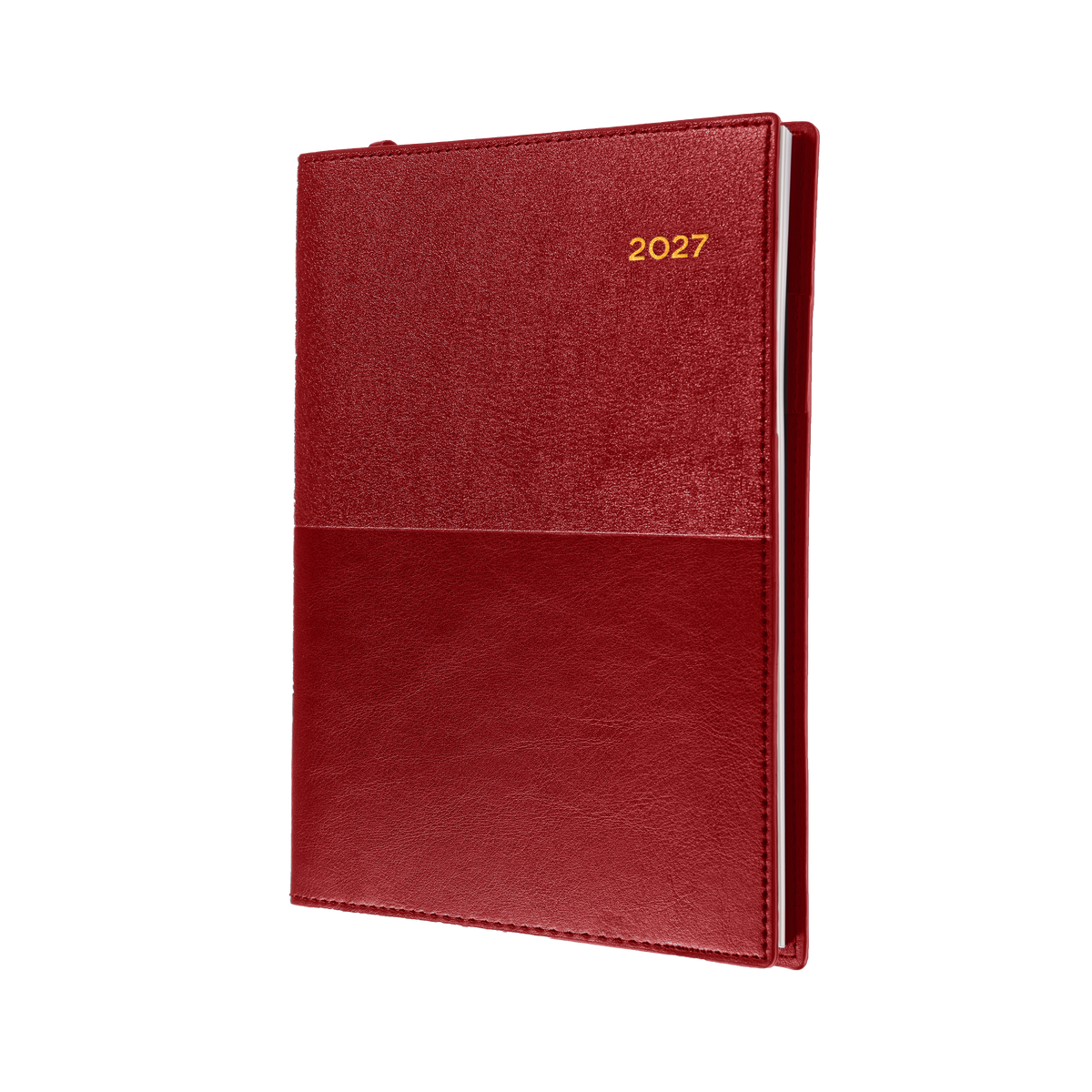 Collins Vanessa Diary 2027 A6 Week to View Red