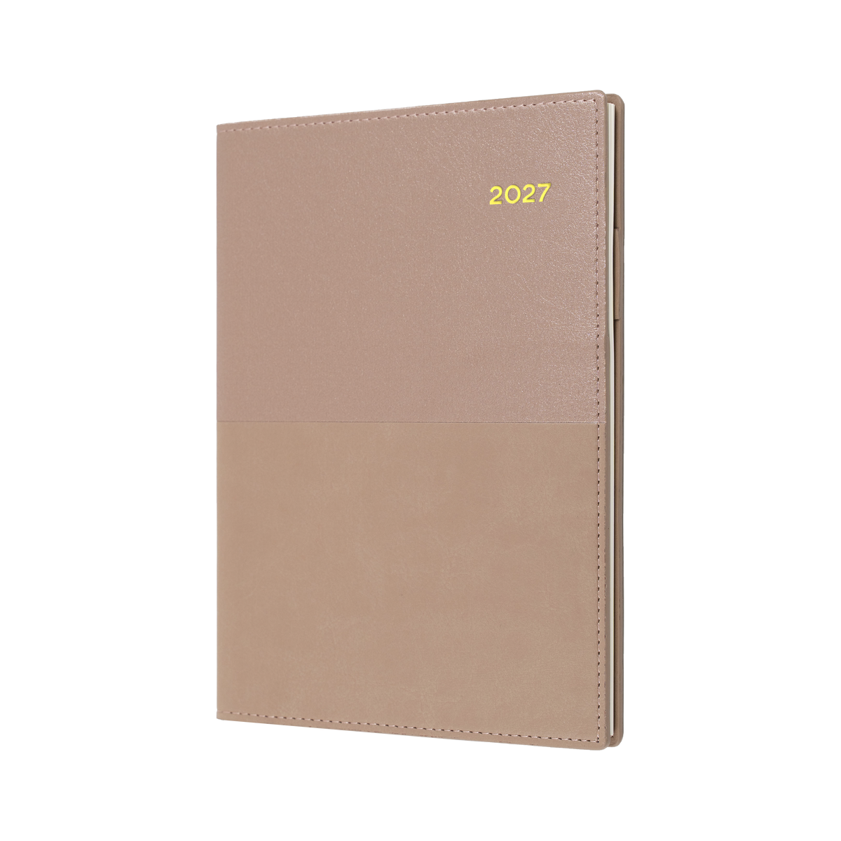 Collins Vanessa Diary 2027 A6 Week to View Rose Gold