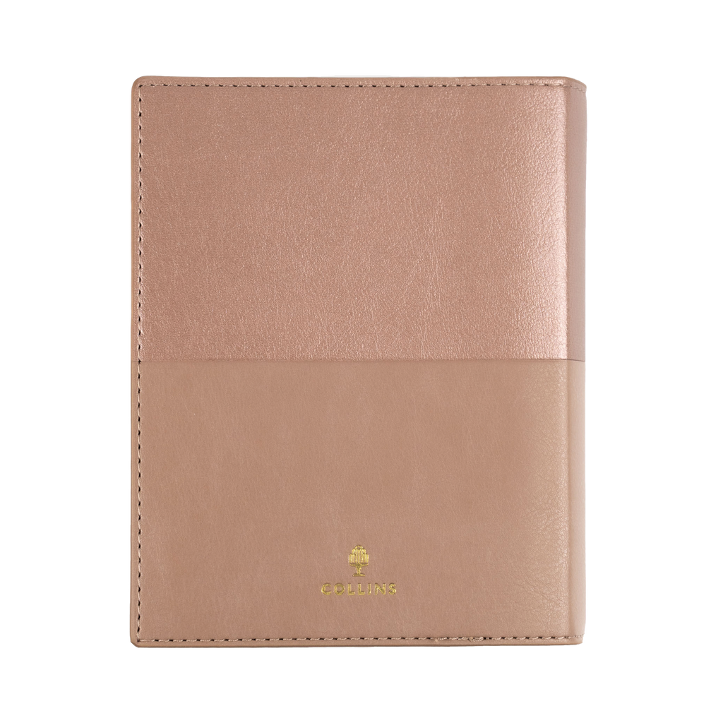 Collins Vanessa Diary 2027 A6 Week to View Rose Gold