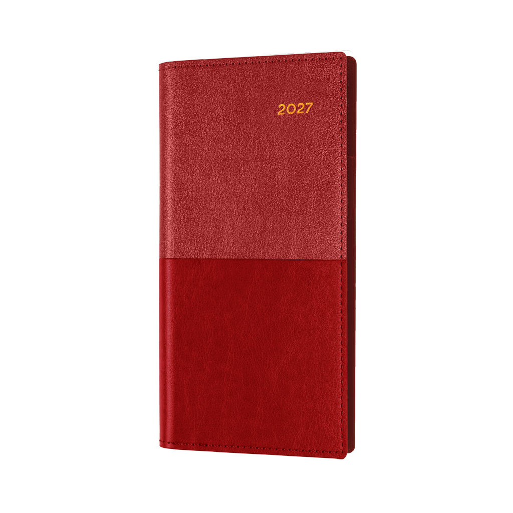 Collins Vanessa Diary 2027 B6/7 Week to View Red