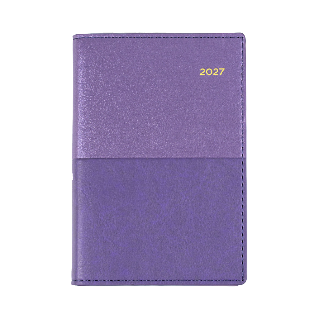 Collins Vanessa Diary 2027 B7R Week to View Lilac