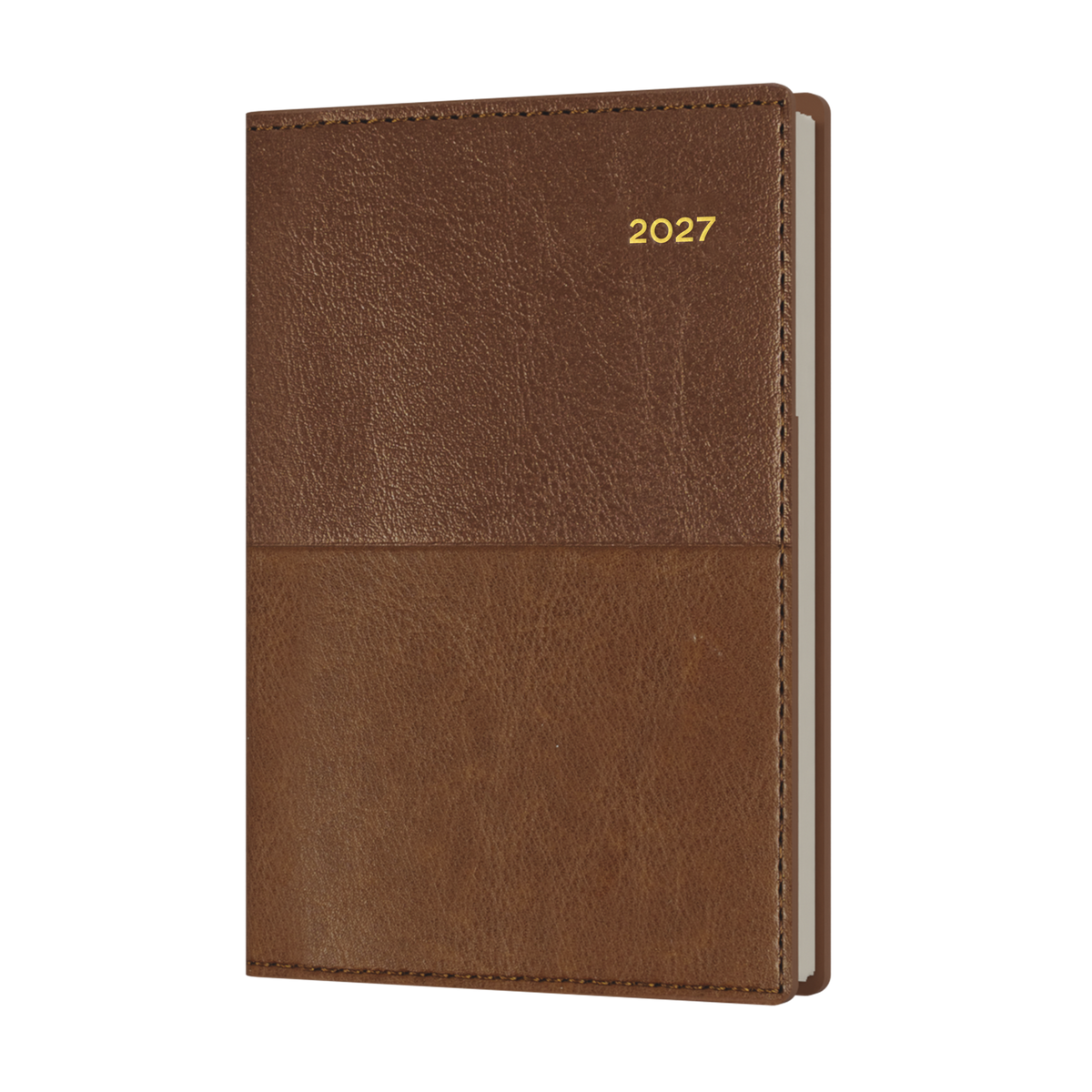 Collins Vanessa Diary 2027 B7R Week to View Tan