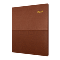 Collins Vanessa Diary 2027 Quarto Week to View (Vertical) Tan