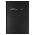 Collins Casebound Financial Year Diary 2026-2027 A5 2 Days To A Page Black