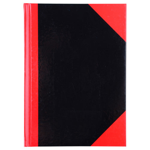 Cumberland Red and Black Notebook Gloss Cover A5 200 Leaf