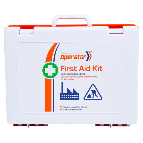 Custom 5 Series Plastic Rugged First Aid Kit 34.5 x 10 x 26.5cm