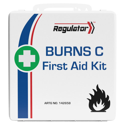 Custom Burns C First Aid Kit 24 x 24 x 7.5cm
