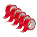 Dolphy Floor Marking Tape Red Pack of 5