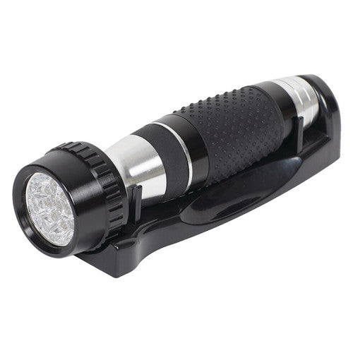 Dolphy Wall Mounted Hotel Emergency Torch Black (3xAA Batteries)