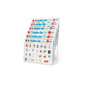 Practise Mat Display Wire Rack with 96 Assorted Practise Mats