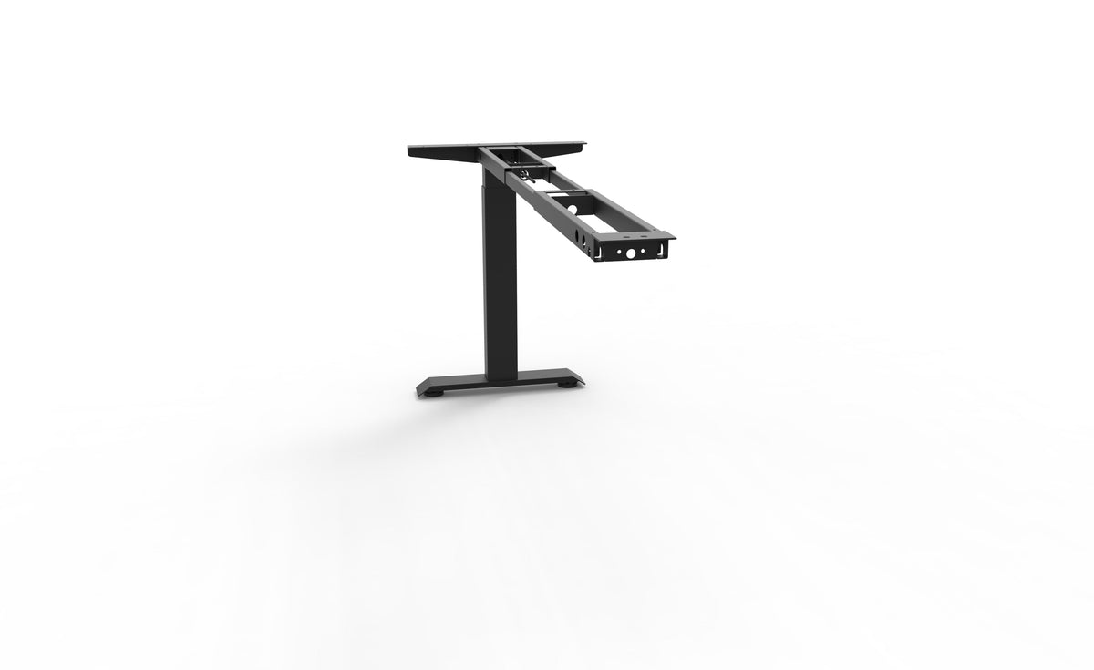 Rapidline Height Adjustable Return Frame Only Black for Boost Crank Workstation